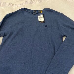 Polo Ralph Lauren Blue Long Sleeve Tee